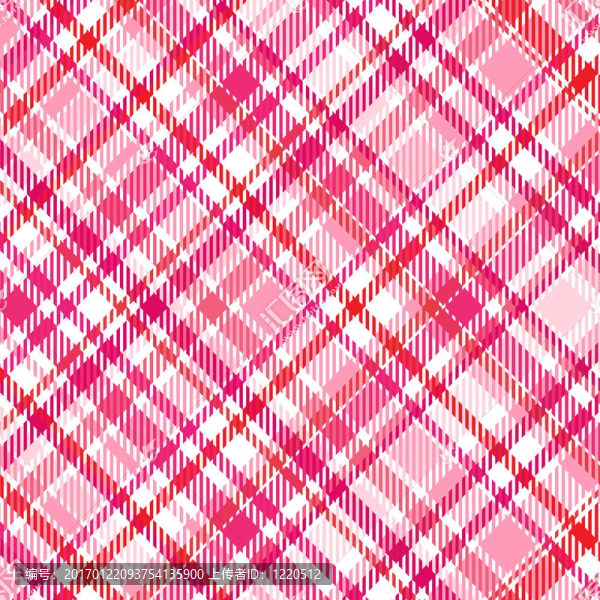 粉紅格子