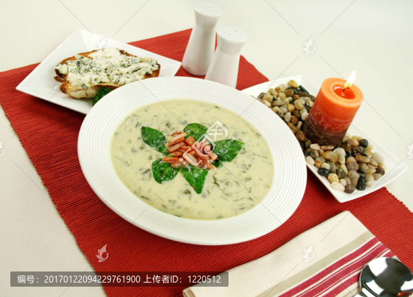 奶油菠菜湯