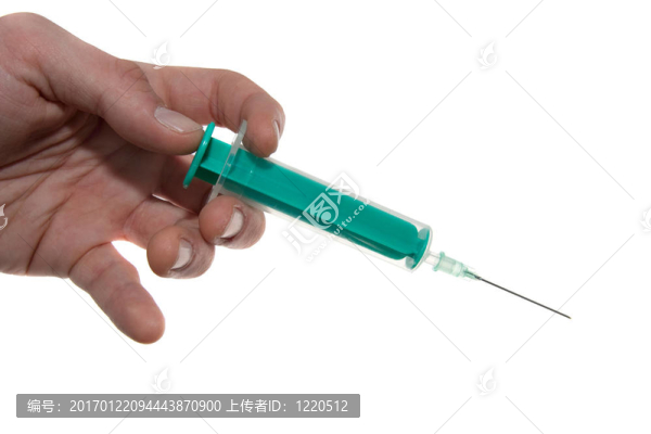 人的手有針