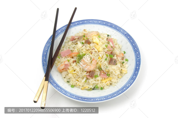 煎米飯和筷子板