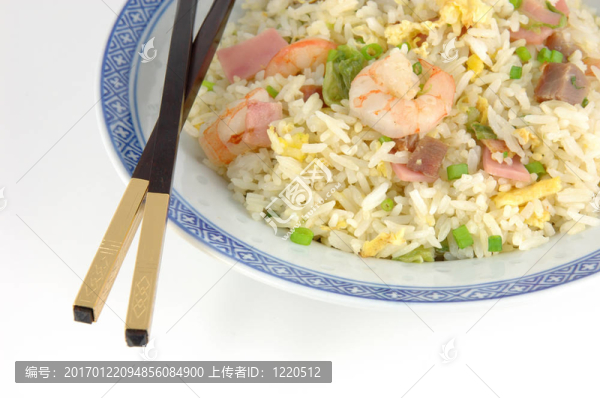 煎米飯和筷子板