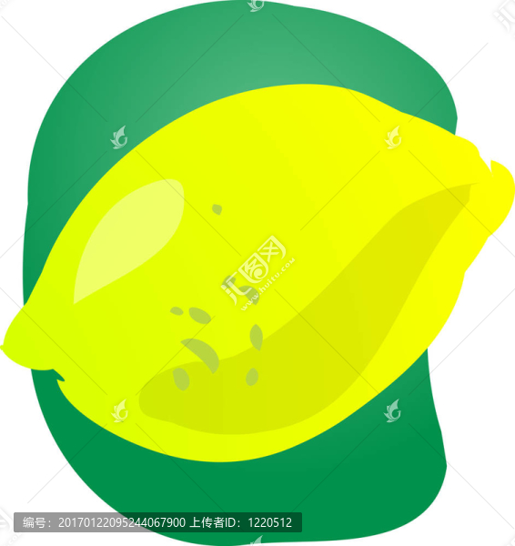 檸檬果的插圖