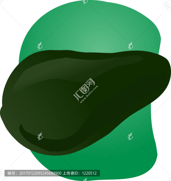鱷梨的插圖