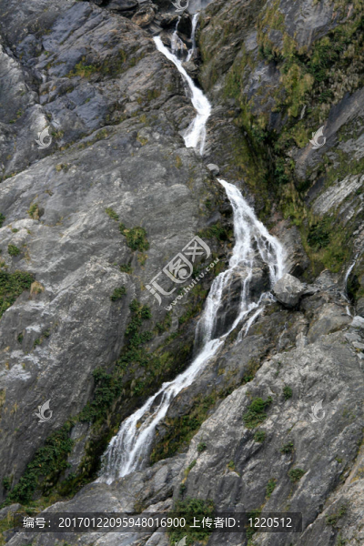流動(dòng)的水-,Franz,Josef,Glacier；新西蘭