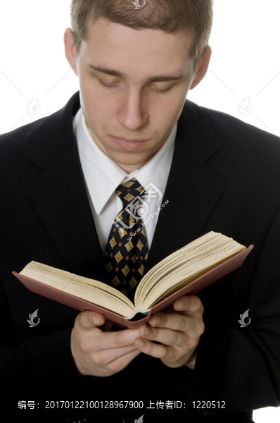 書上的人