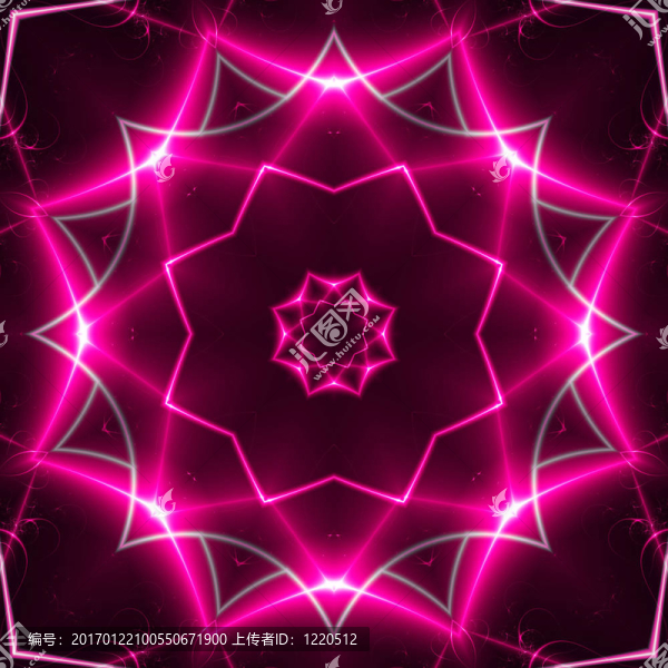 粉紅輕寶石。fractal02x6b