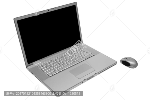 現(xiàn)代和時尚的筆記本電腦
