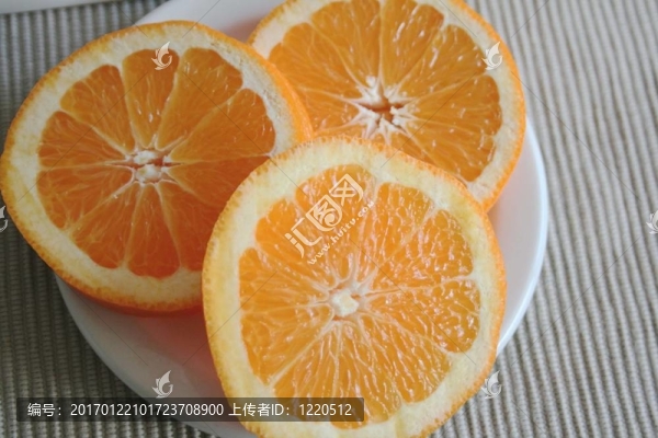 幾片橙子