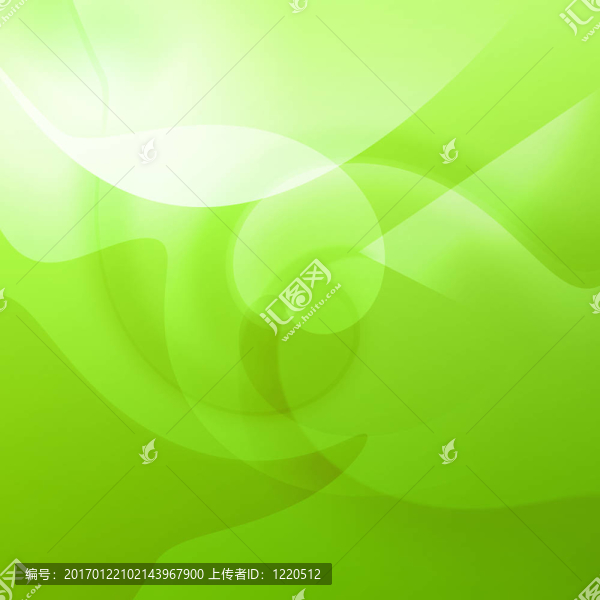 霓虹綠色曲線