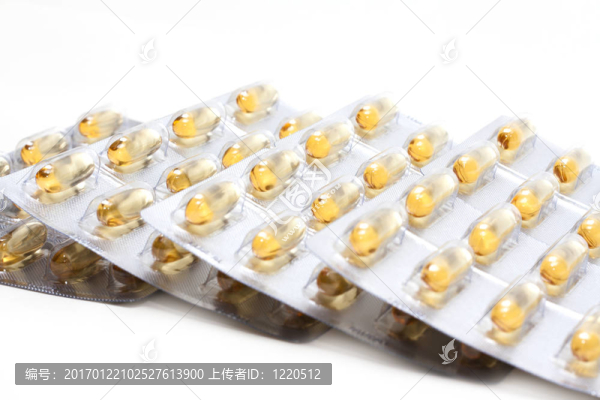 包裝膠囊鱈魚肝油