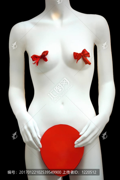 塑料女模特