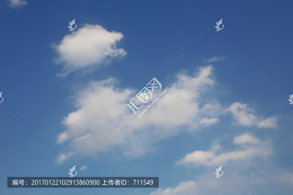 淡淡白云