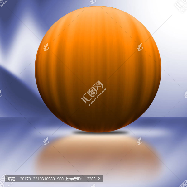 橙色的大南瓜
