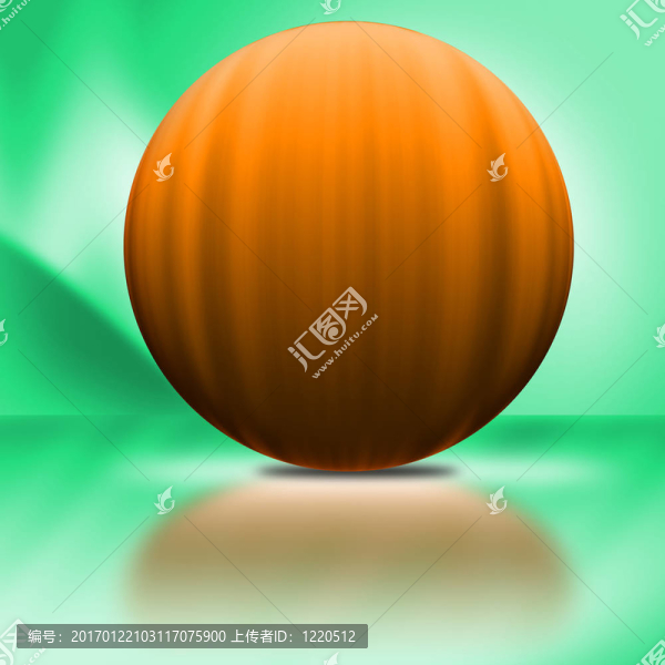 橙色的大南瓜