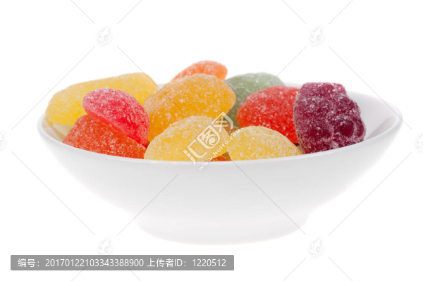 一碗水果糖果隔離