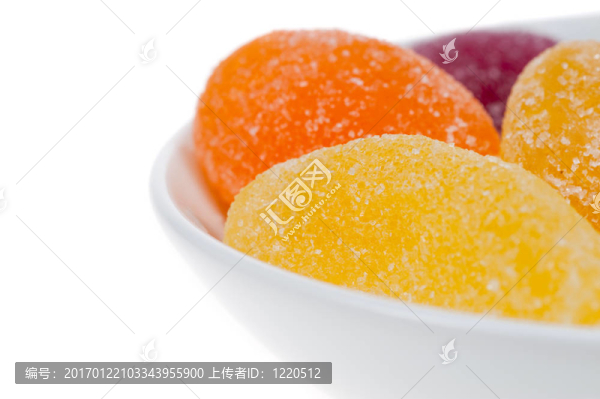 一碗水果糖果隔離