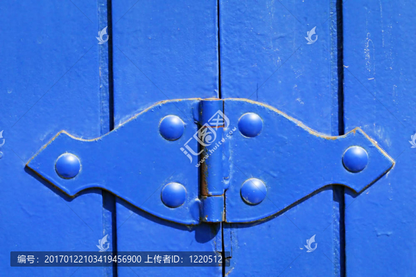 藍(lán)色的鉸鏈