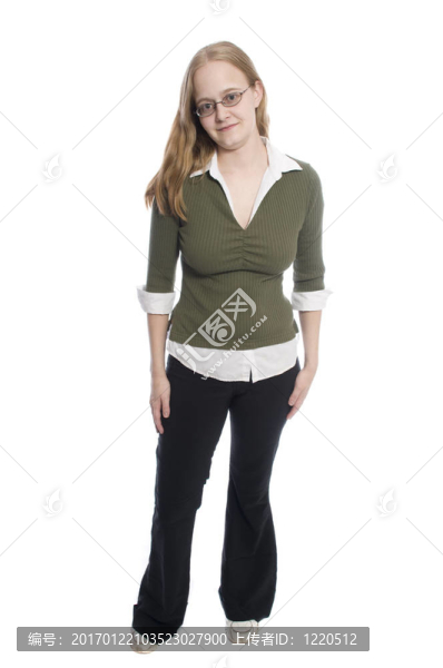 穿休閑裝的女人