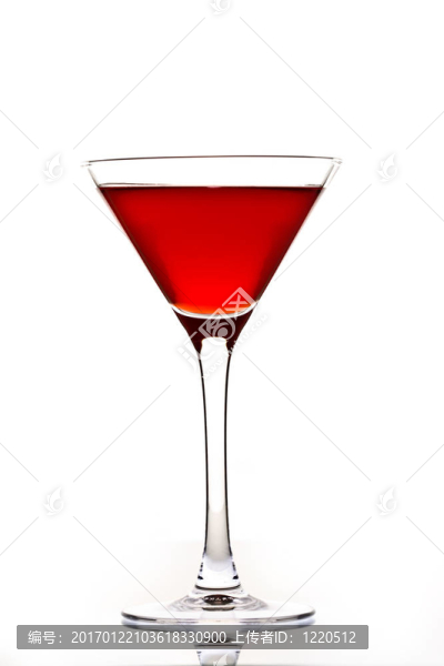 紅色的雞尾酒