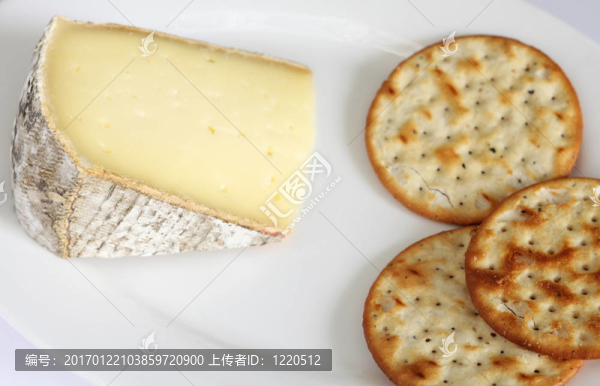 奶酪和餅干