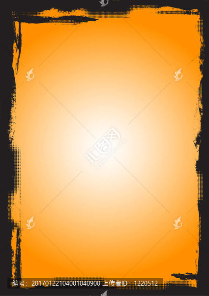 全黑邊框與褪色圈