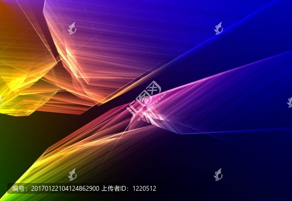 彩色三維呈現(xiàn)分形