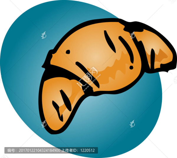 牛角包糕點(diǎn)