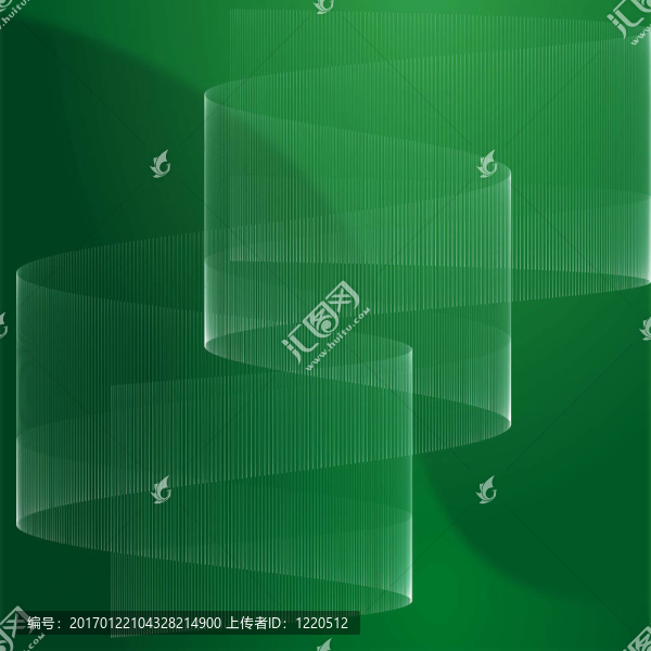 波浪狀的發(fā)光的顏色