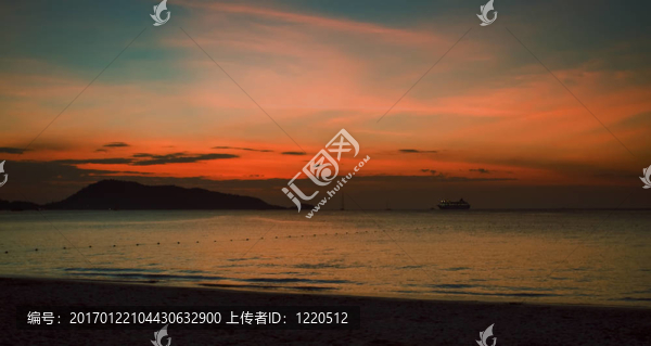 普吉島的日落