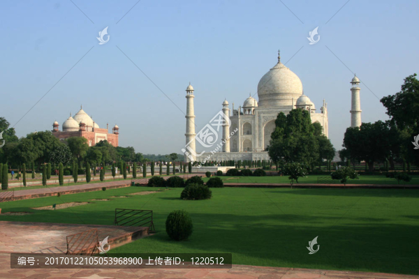 泰姬陵；Agra；印度