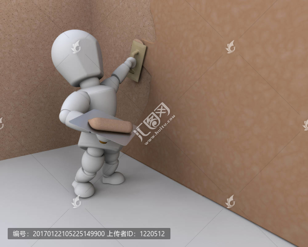 三維建筑工人