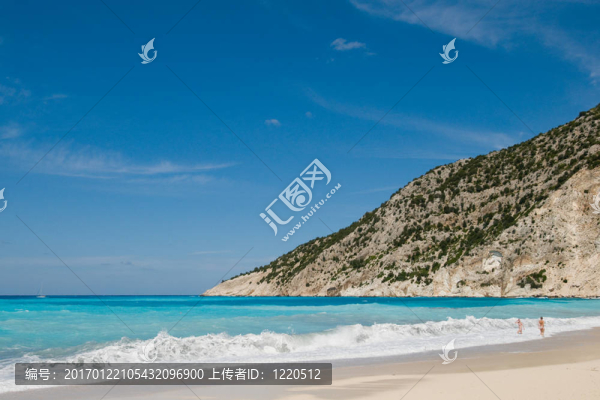 海灘上的人
