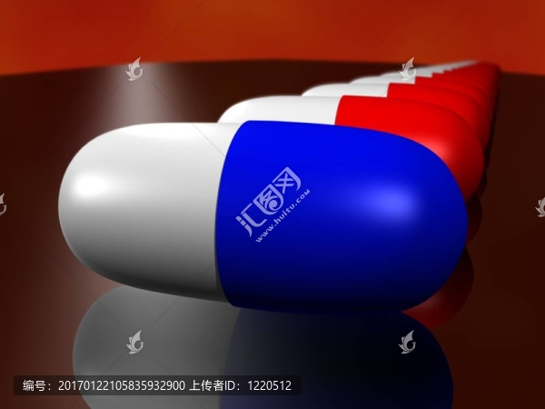 具有深場的藥物膠囊