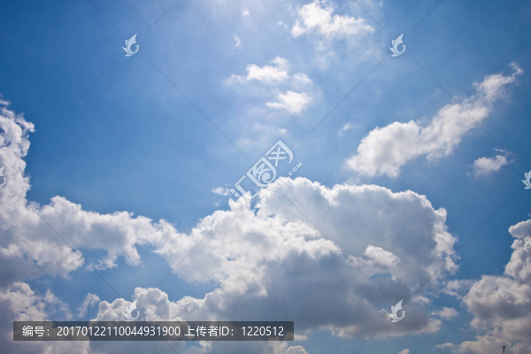 藍(lán)色的天空