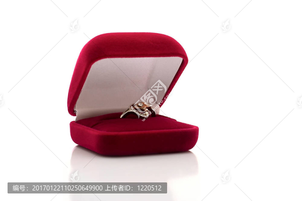 帶戒指的盒子