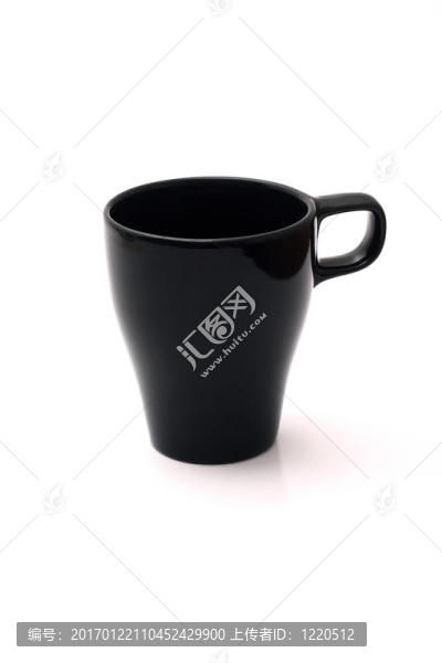 黑色的杯子