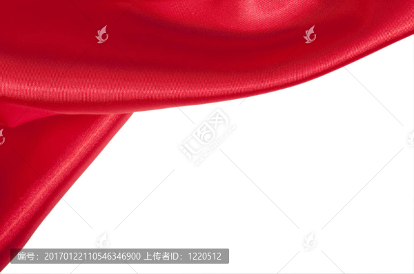 紅色系列緞