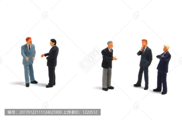 商人們討論