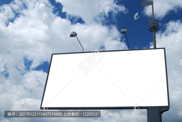 空白廣告牌