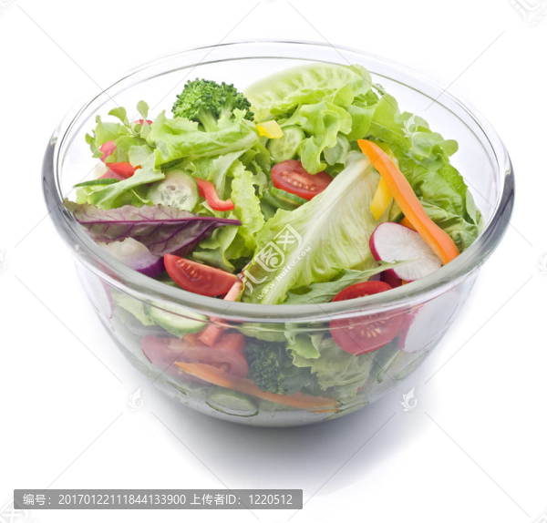 新鮮的沙拉碗-匯圖網(wǎng) www.fosd68.com 新鮮的沙拉碗