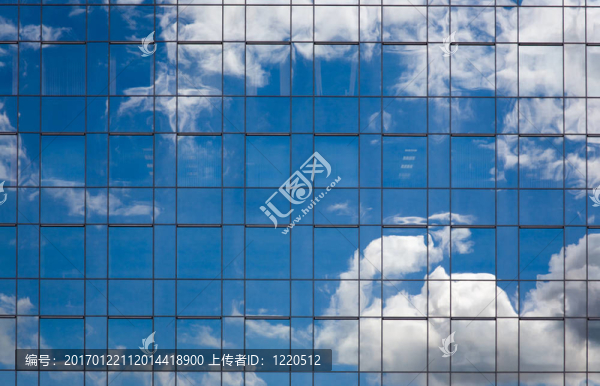 方的天空