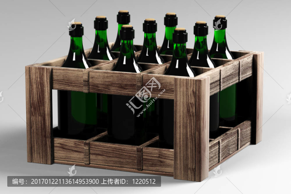 帶瓶酒的盒子