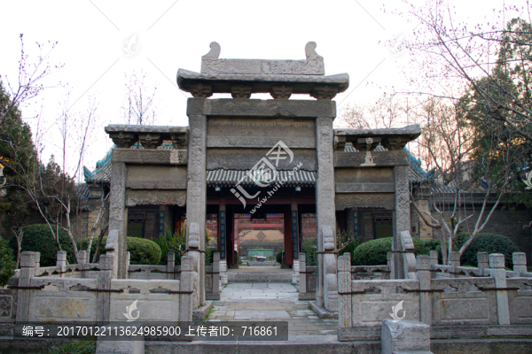 石牌坊,西安化覺巷清真大寺