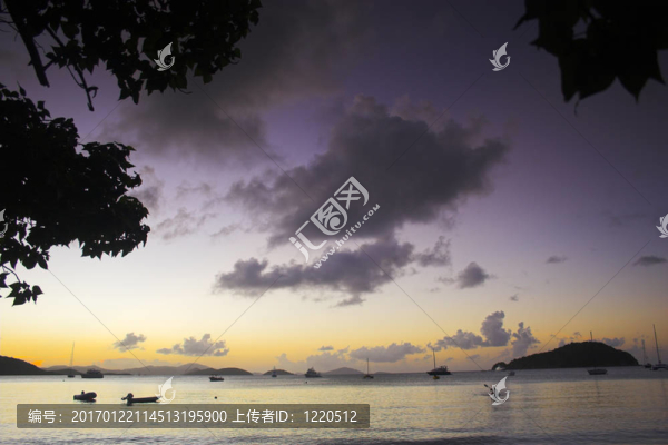 赤道落日
