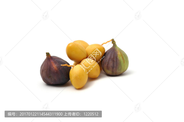 新鮮水果和無花果