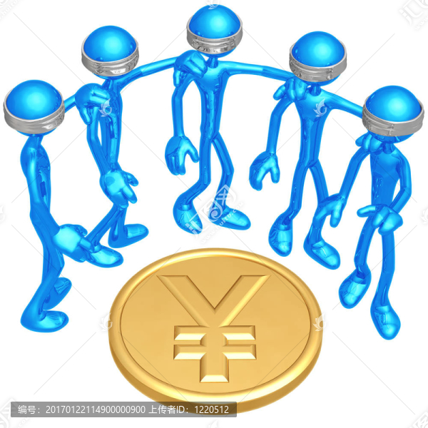 盲目地對(duì)日元硬幣