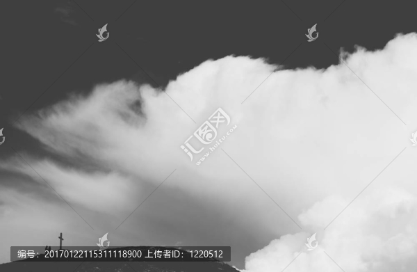 山上的十字架