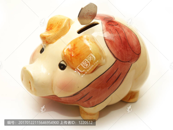 帶硬幣的儲(chǔ)蓄罐