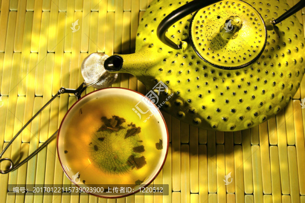 綠色亞洲杯茶壺