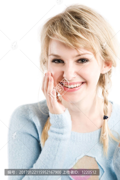 漂亮的白人女孩
